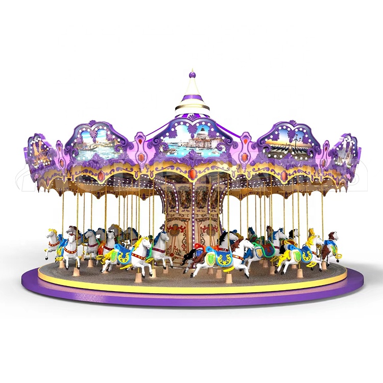 Coin Operated Kiddie Ride - Park Attraction Carnival Funfair Rides Merry