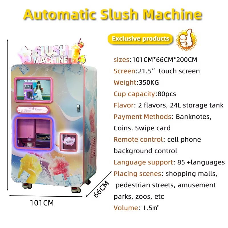 Adjustable Slushie Vending Mac - Slushie Machine Vending recensie en prijs