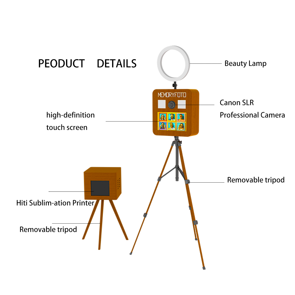 CustomizeRetro Photobooth Real - Photo Booth Machine recensie en prijs