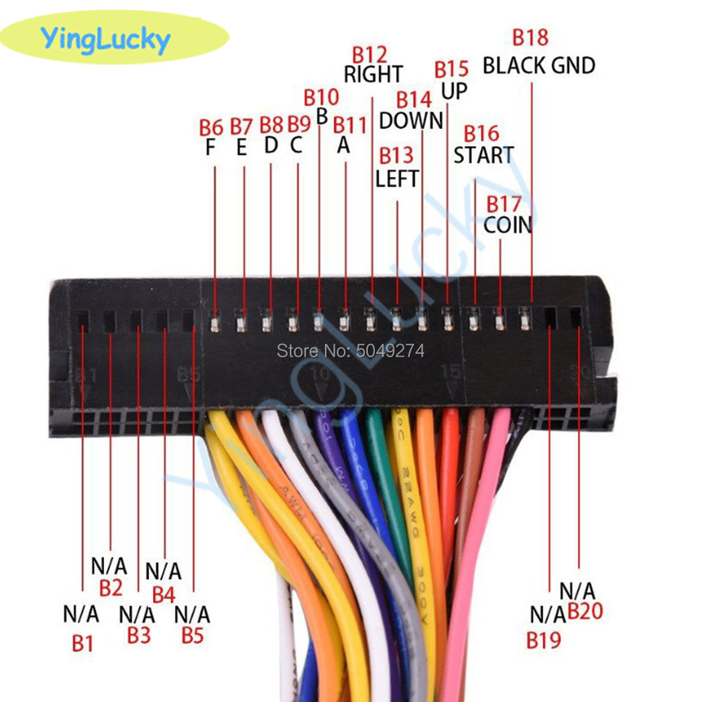 Arcade Cabinet 40-pin Wire Har - Arcade Game Jackpot recensie en prijs