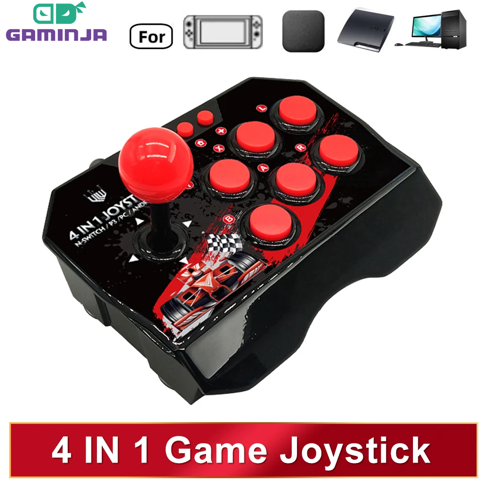 GAMINJA 4-in 1Game Joystick Wi - Arcade Game Jackpot recensie en prijs