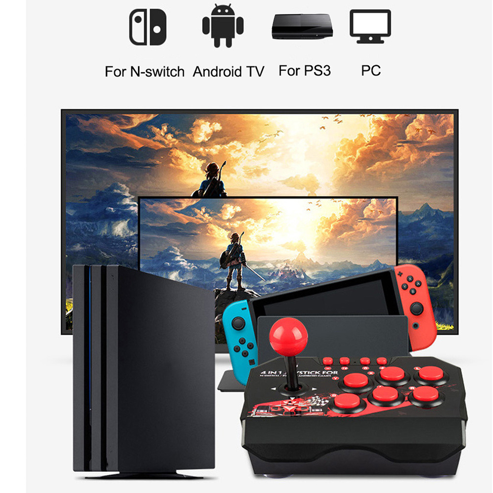 GAMINJA 4-in 1Game Joystick Wi - Arcade Game Jackpot recensie en prijs