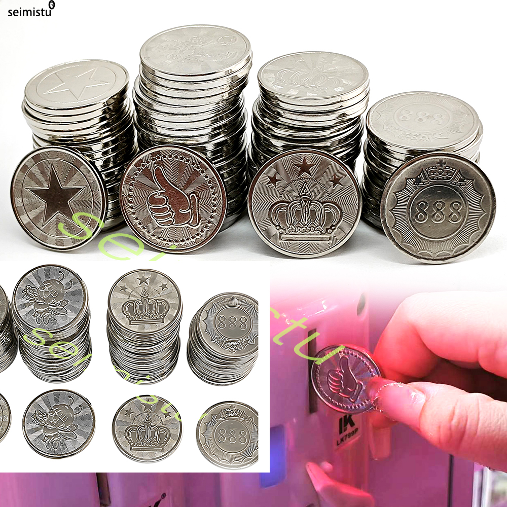 100pcs Coin Token Stainless St - Arcade Card Vending Machine recensie en prijs