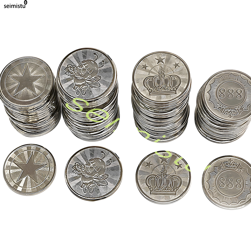 100pcs Coin Token Stainless St - Arcade Card Vending Machine recensie en prijs