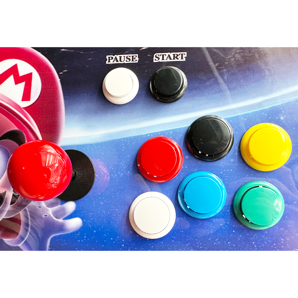 12pcs copy Sanwa Buttons 30mm  - Arcade Wangan Midnight recensie en prijs
