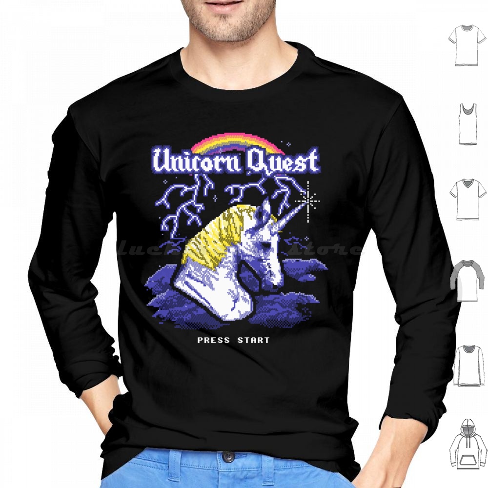 Unicorn Quest Hoodie Cotton Lo - Arcade Quest recensie en prijs