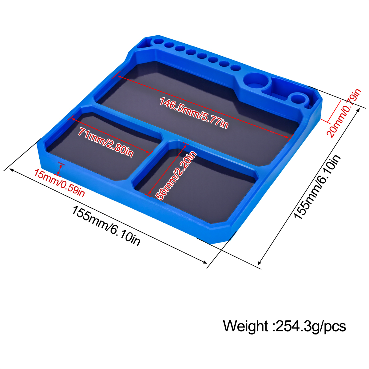 Silicone Magnetic Screw Storag - Racing Arcade Cabinet recensie en prijs