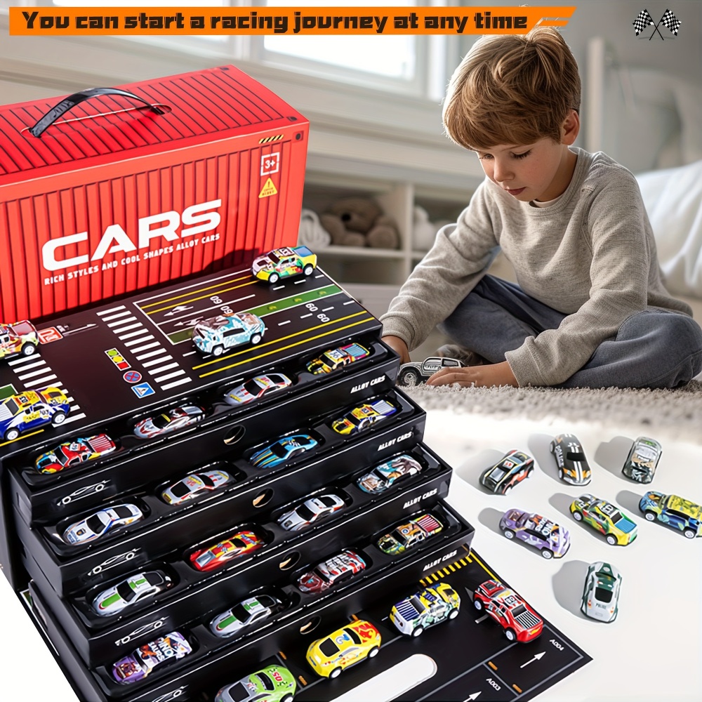 Toy Cars for Kids, 48 Pull Bac - Racing Arcade Cabinet recensie en prijs