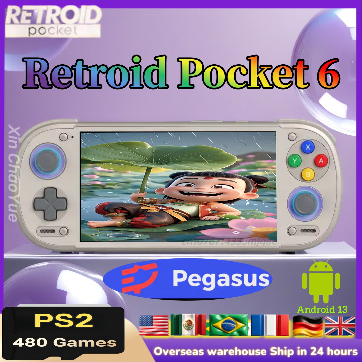 Retroid Pocket 6 RP6 12g 256G  - Arcade Game Jackpot recensie en prijs