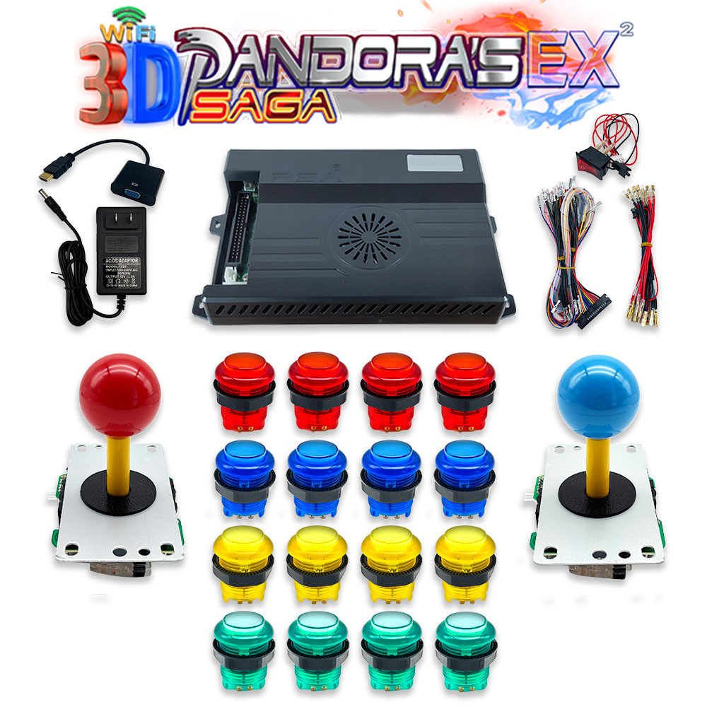 3D WiFi 10888 in 1 Pandora Sag - Trackball Controller Arcade recensie en prijs