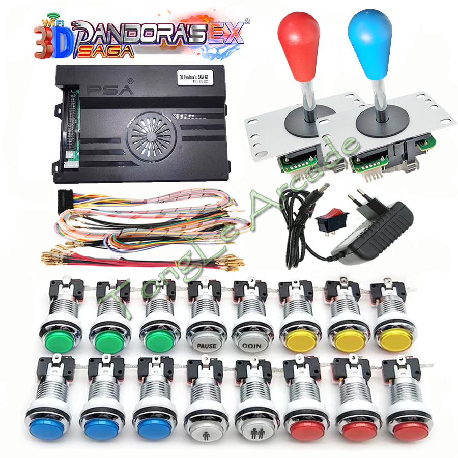 3D WiFi 10888 in 1 Pandora Sag - Trackball Controller Arcade recensie en prijs