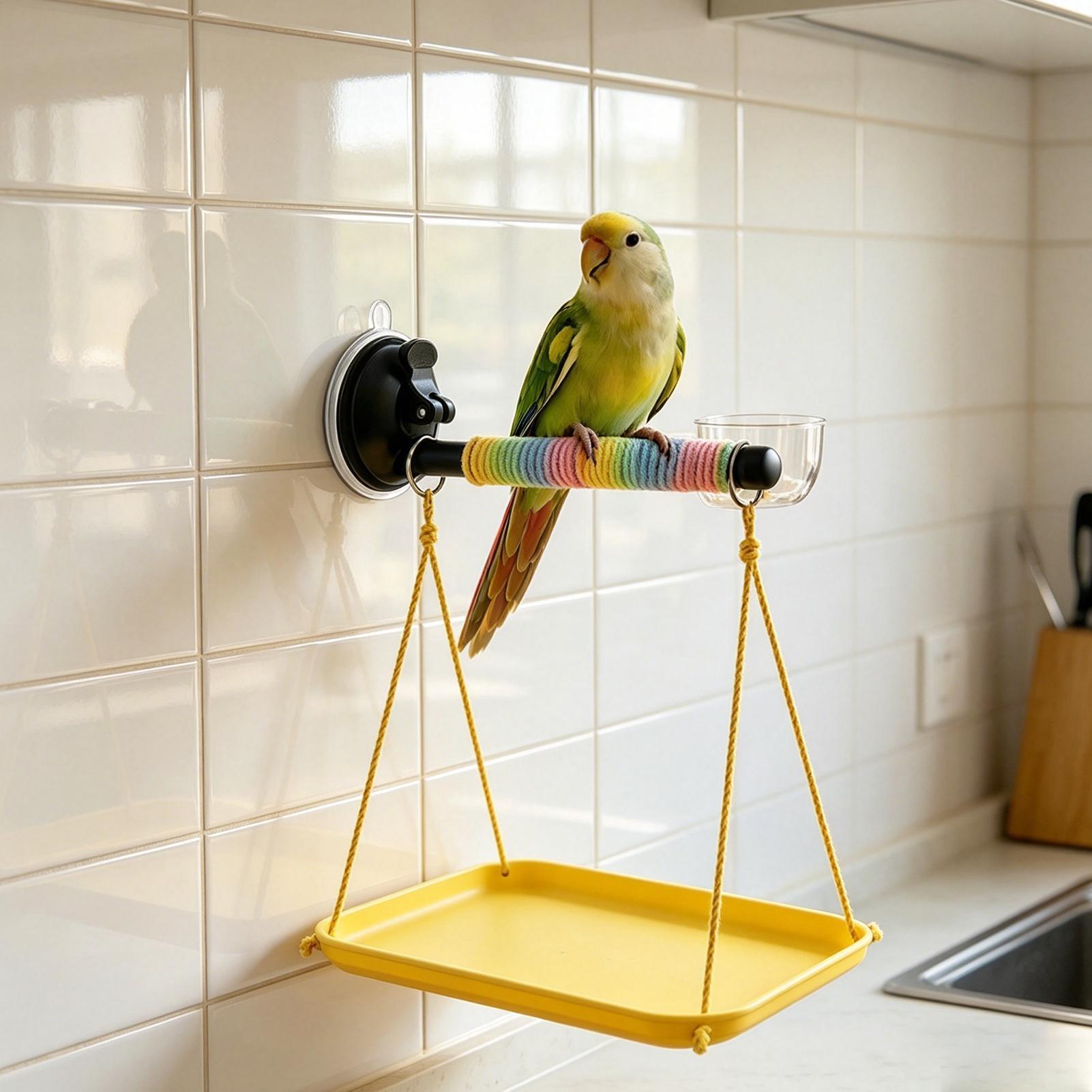 Bird Perch with Suction Cup an - Racing Arcade Cabinet recensie en prijs