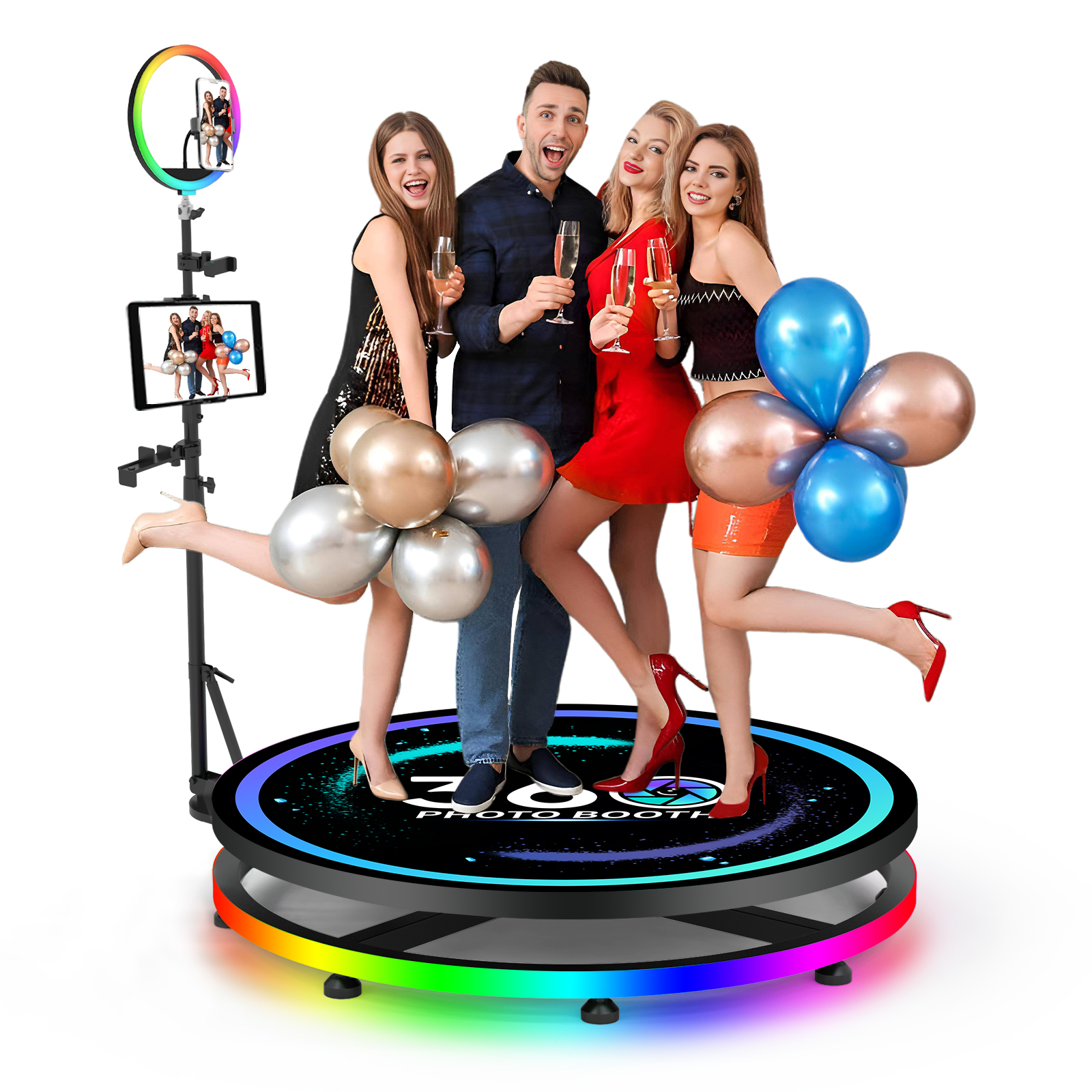 360 Photo Booth with Flight Ca - Photo Booth Machine recensie en prijs