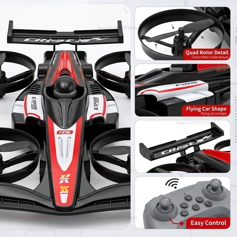 Mini RC Flying Car Transformab - Racing Arcade Cabinet recensie en prijs