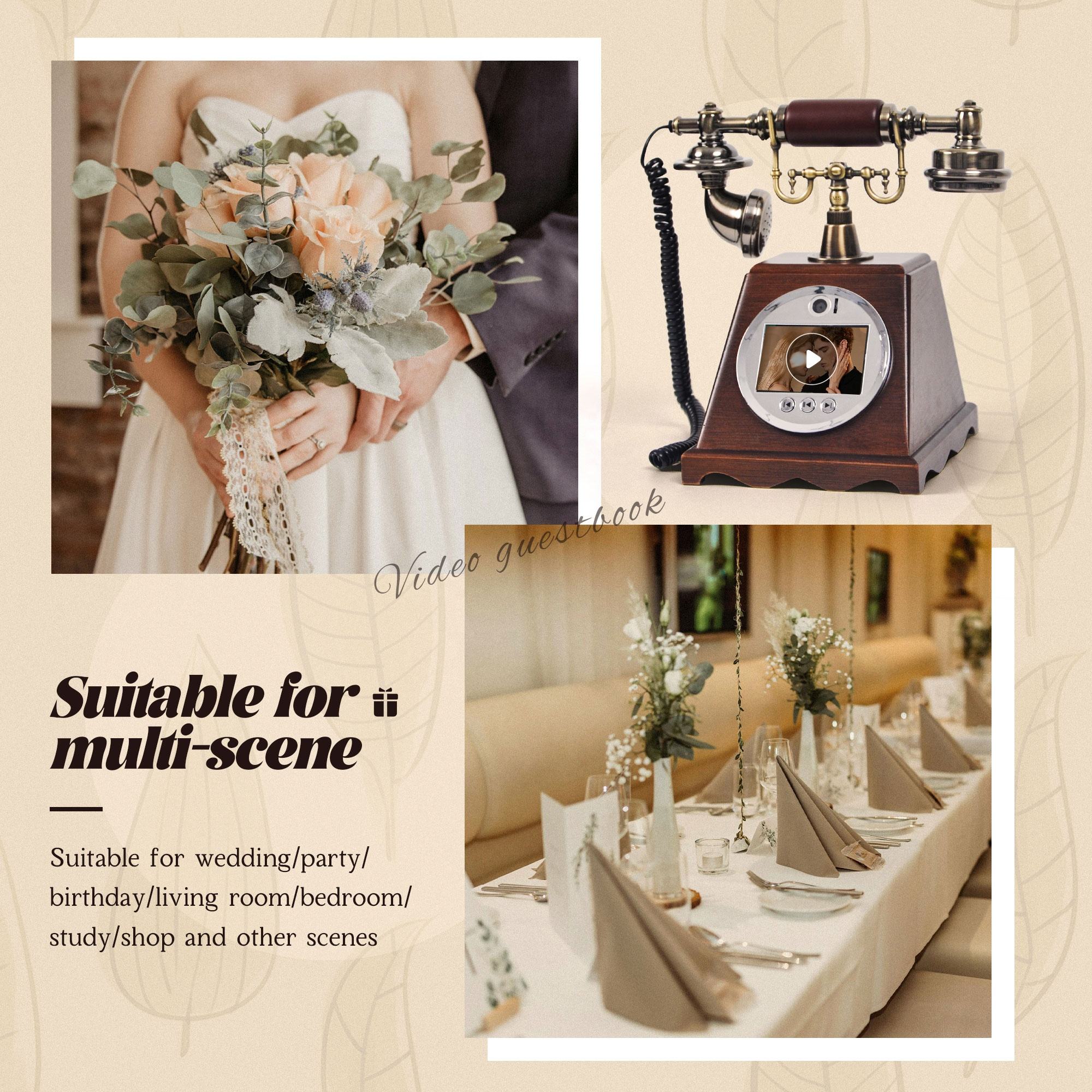 New Arrival Walnut Antique Tel - Photo Booth Machine recensie en prijs