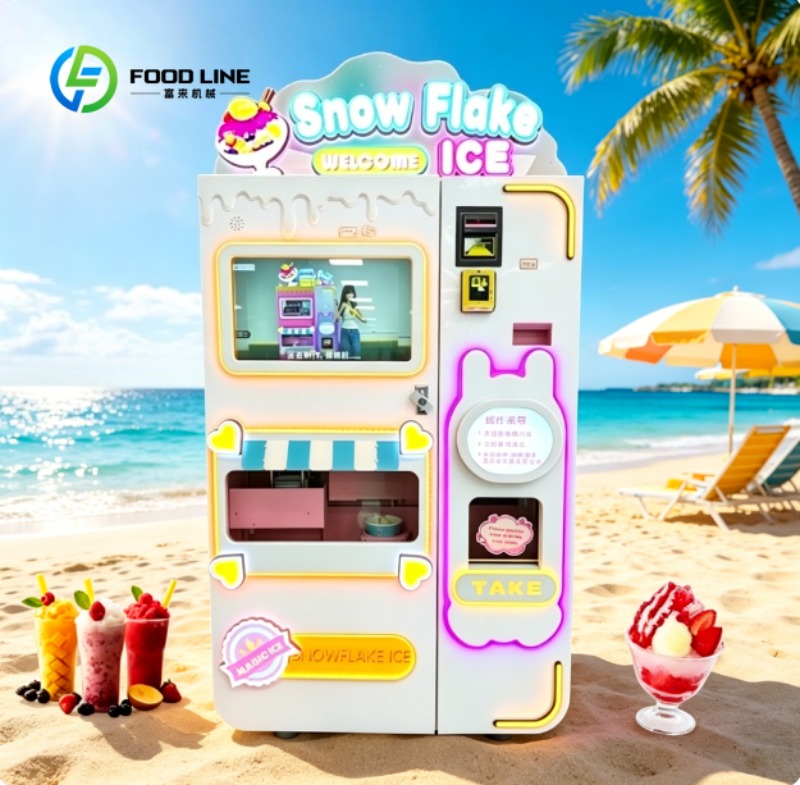 Automatic Smoothie Vending Mac - Slushie Machine Vending recensie en prijs