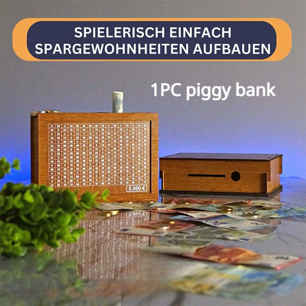 Wooden Piggy Bank 1000/3000/50 - Coin Operated Kiddie Ride recensie en prijs