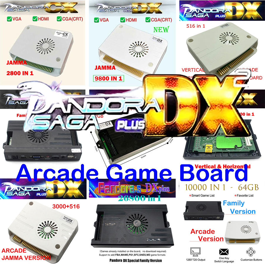 Pandora Saga Box CX DX 2800/50 - Trackball Controller Arcade recensie en prijs